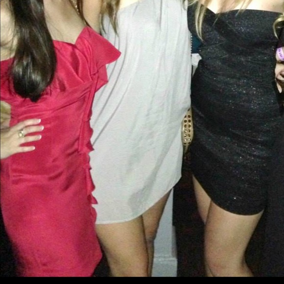 Jay Godfrey Red Strapless Dress - Picture 7 of 7